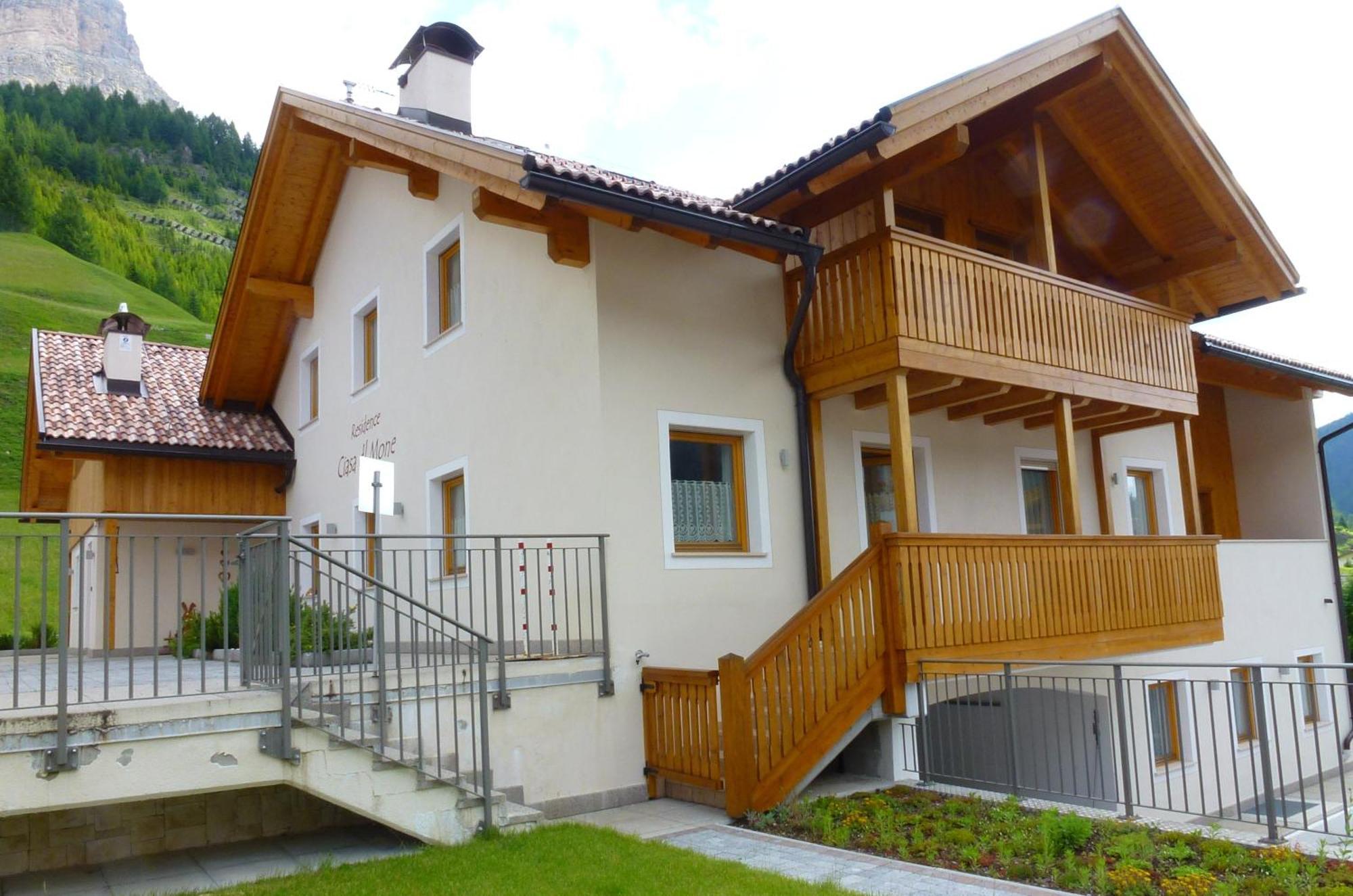 Residence Ciasa Dl Mone Colfosco Dış mekan fotoğraf